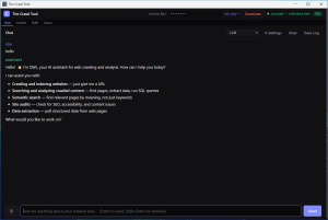 The Crawl Tool AI Setup