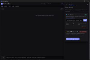 The Crawl Tool - Linking to Google Search Console